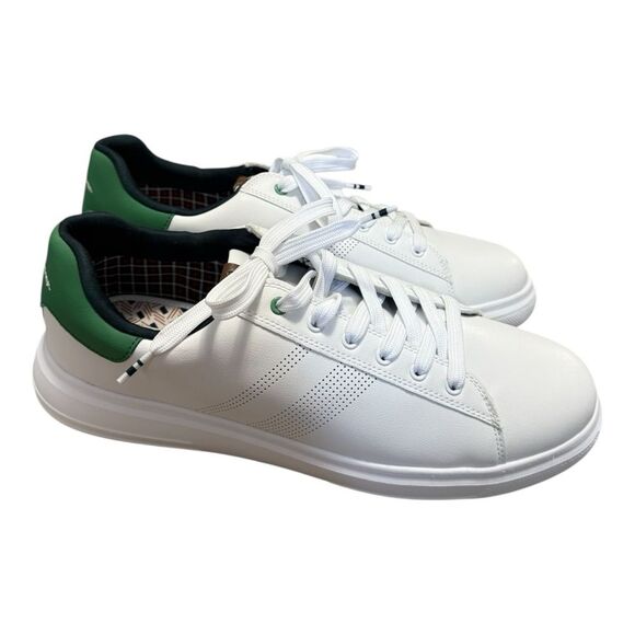 NEW BEN SHERMAN Hardie Low Top white green size 12 men’s - Picture 1 of 14